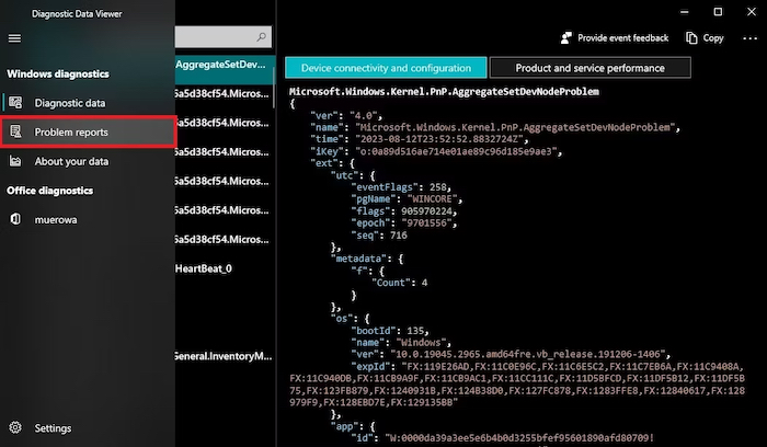 istražite zdravlje i performanse vašeg sistema pomoću diagnostics data viewer