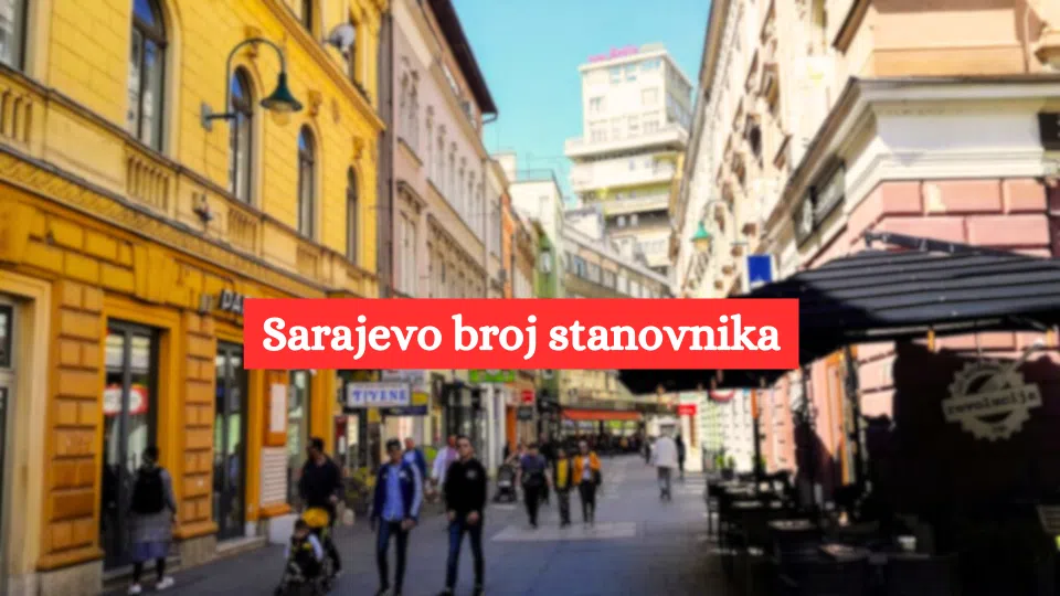 sarajevo broj stanovnika