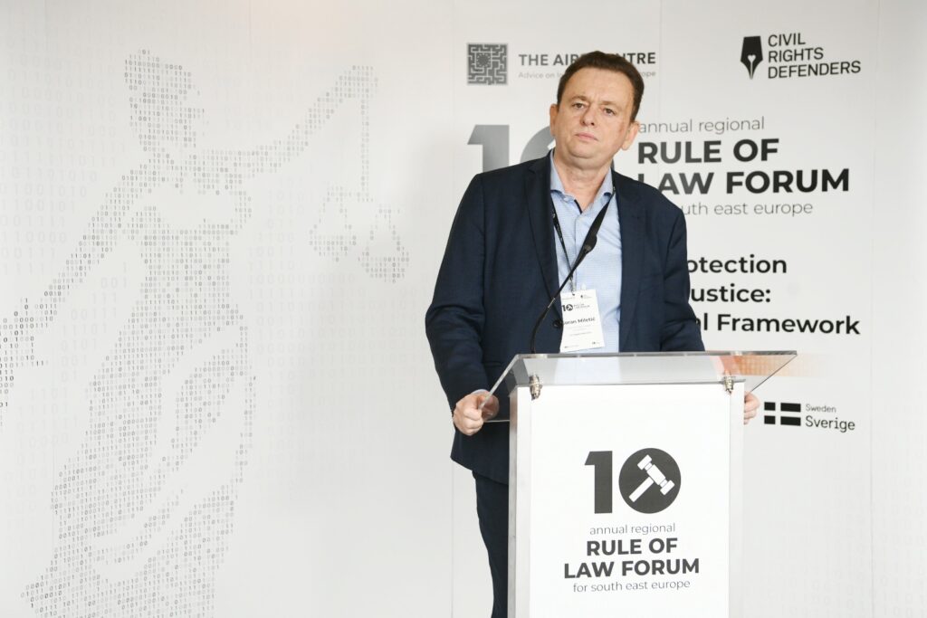 deseti forum o vladavini prava za jugoistočnu evropu otvoren u sarajevu: moderne tehnologije u fokusu evropskog i regionalnog pravosuđa - poslovne novine