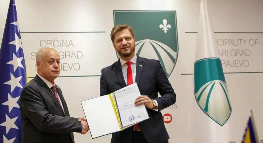 Irfan Čengić zvanično preuzeo funkciju načelnika Općine Stari Grad Sarajevo