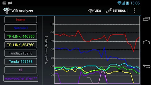 wi-fi analizator