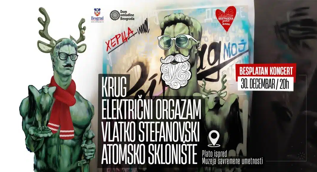 Beogradska zima: Besplatan koncert rock i pop legendi