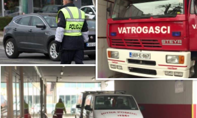 Iz Hitne pomoći, Policijske uprave i Vatrogasne brigade pozivaju građane