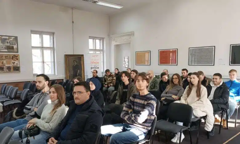 Studenti Odsjeka za historiju Filozofskog fakulteta u Sarajevu u posjeti