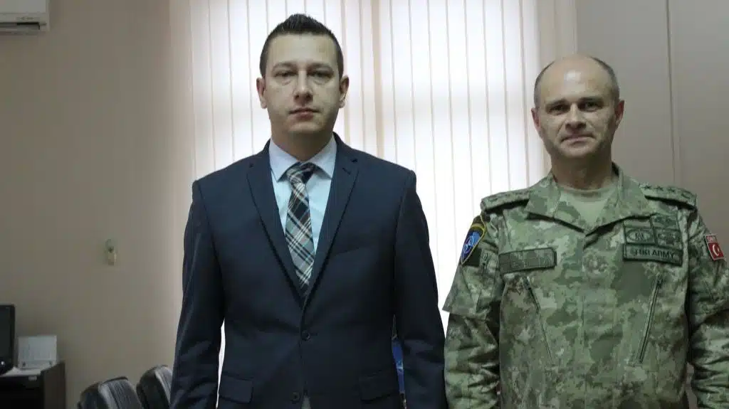 Zamjenik komandanta NATO Štaba Sarajevo u nastupnoj posjeti Ministarstvu odbrane