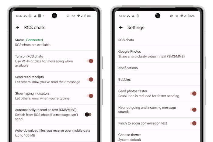 [android] šta su "rcs poruke" i kako ih koristiti?