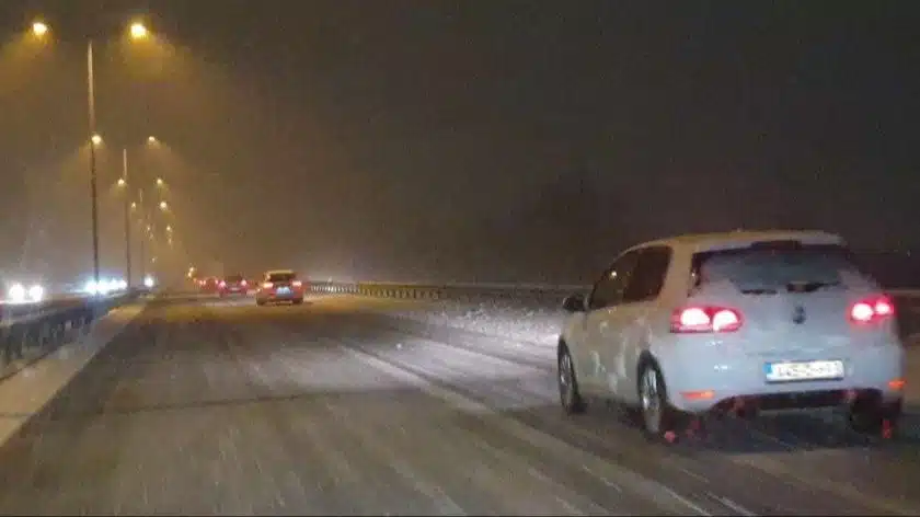 Foto + video / Pogledajte stanje na autoputu: Ograničenje brzine