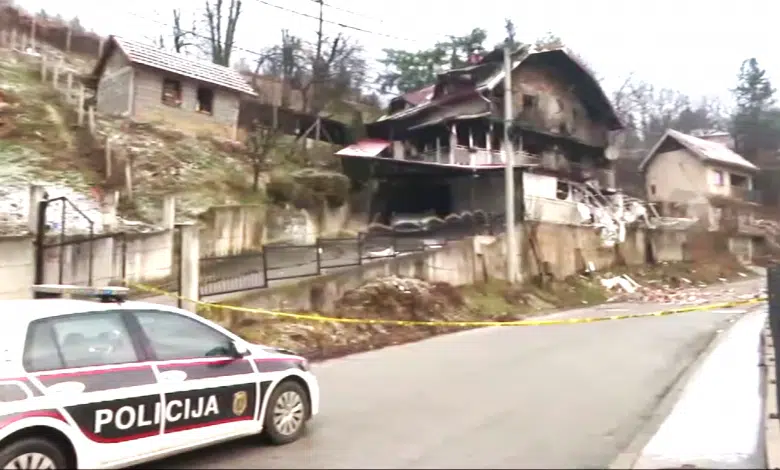 Ugašen požar, uviđaj u toku