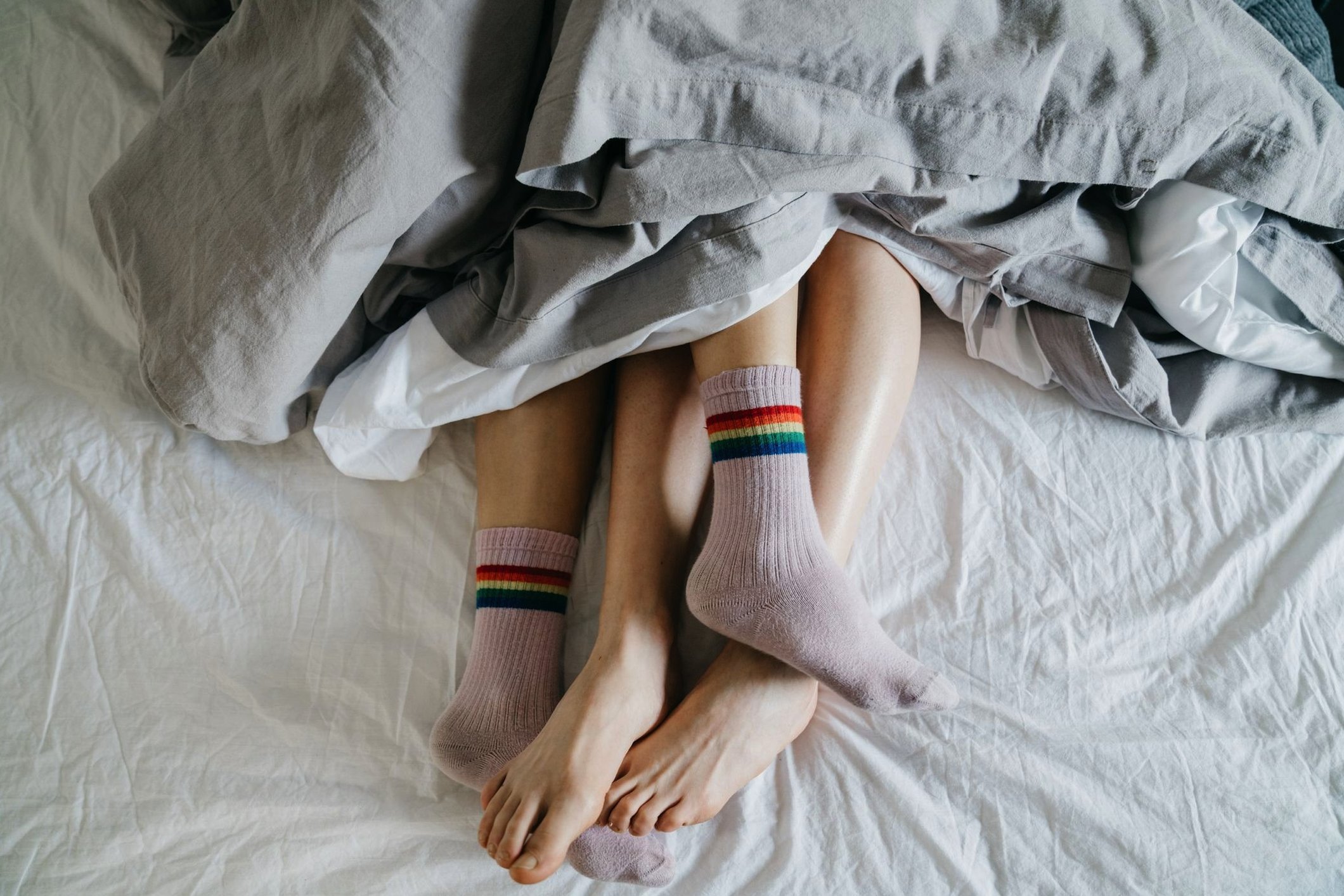 Couple in bed