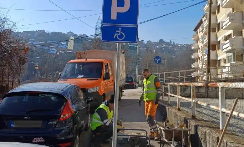 Obilježavanje parking mjesta za osobe sa invaliditetom – 033.ba