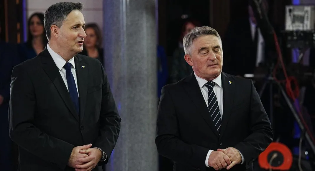 Povodom Dana nezavisnosti BiH: Komšić i Bećirović organizirali svečani prijem