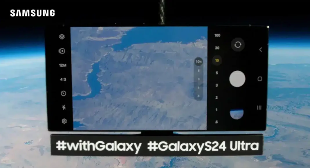 Planeta Zemlja u oku kamere Samsung Galaxy S24 Ultra