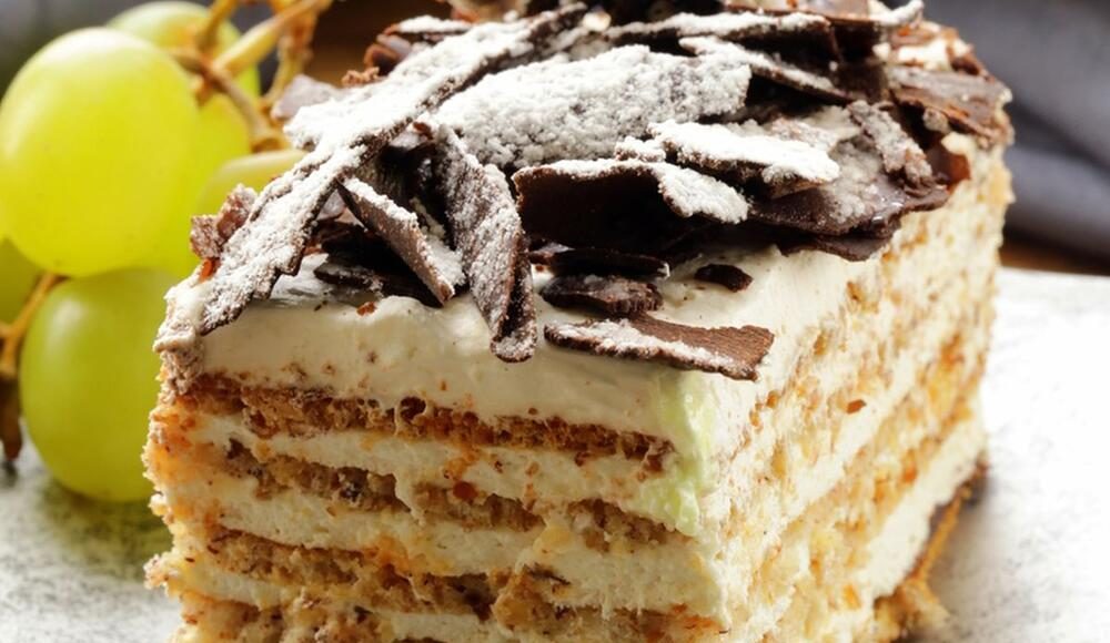 ŠEHEREZADA BEZ PEČENJA KORA Neodoljivo kremasta torta gotova za 20-30
