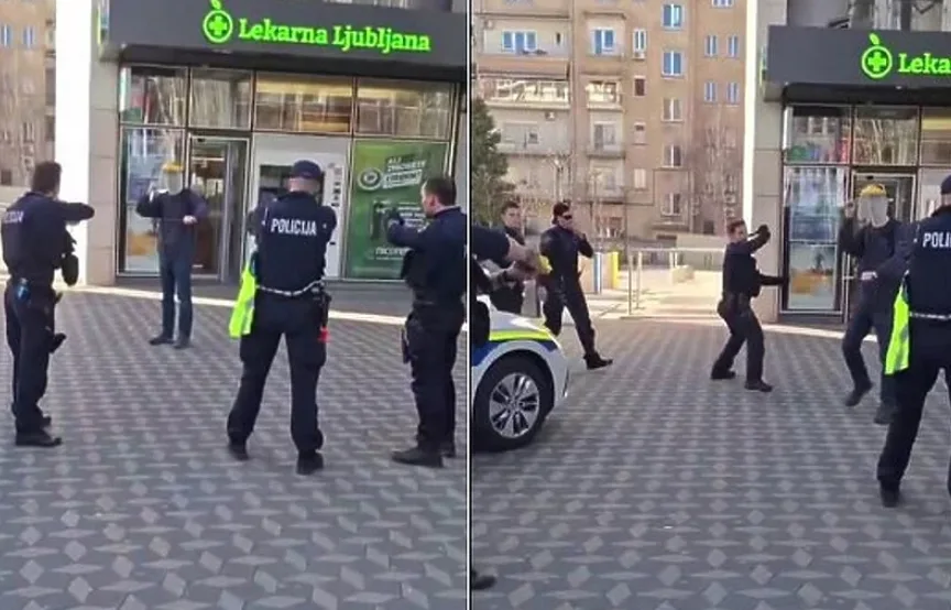 HAOS: MUŠKARAC NAORUŽAN SA DVA NOŽA NASRTAO NA POLICIJU, TREBAO