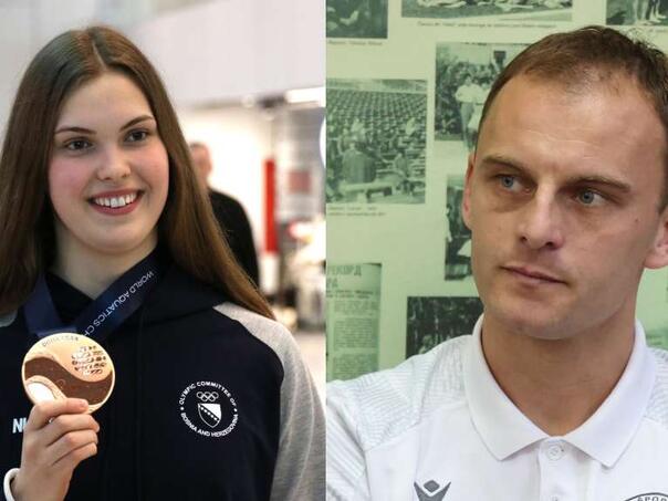Lana Pudar i Nemanja Bilbija najbolji sportisti Mostara