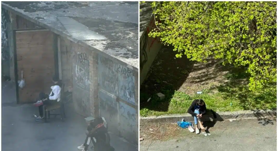 Foto/ Ovisnici iznajmljuju i obijaju garaže na Grbavici pa žive