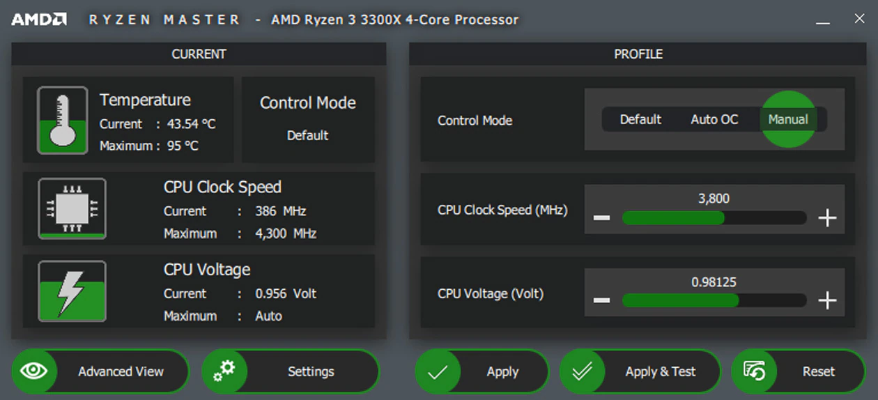 amd ryzen master