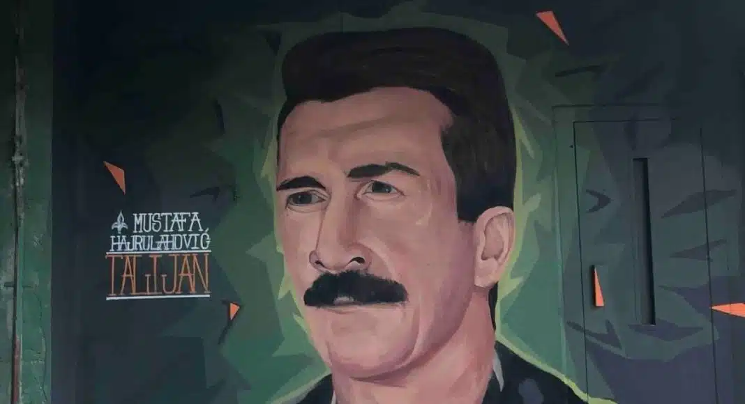 Legendarni komandant Mustafa Hajrulahović Talijan dobio mural u naselju Ciglane