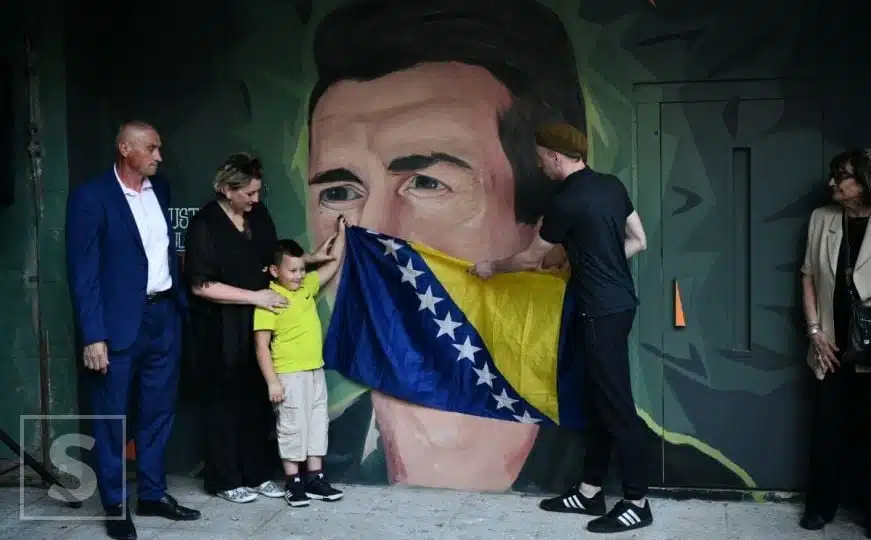 Legendarni komandant: Pogledajte kako izgleda mural Mustafe Hajrulahovića Talijana na