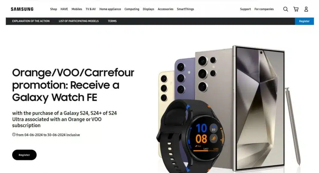 Samsung Belgija promoviše Galaxy Watch FE prije nego što ga