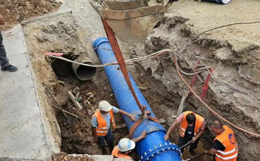 Veliki radovi na vodovodnoj mreži u Sarajevu: Pogledajte kojim ulicama
