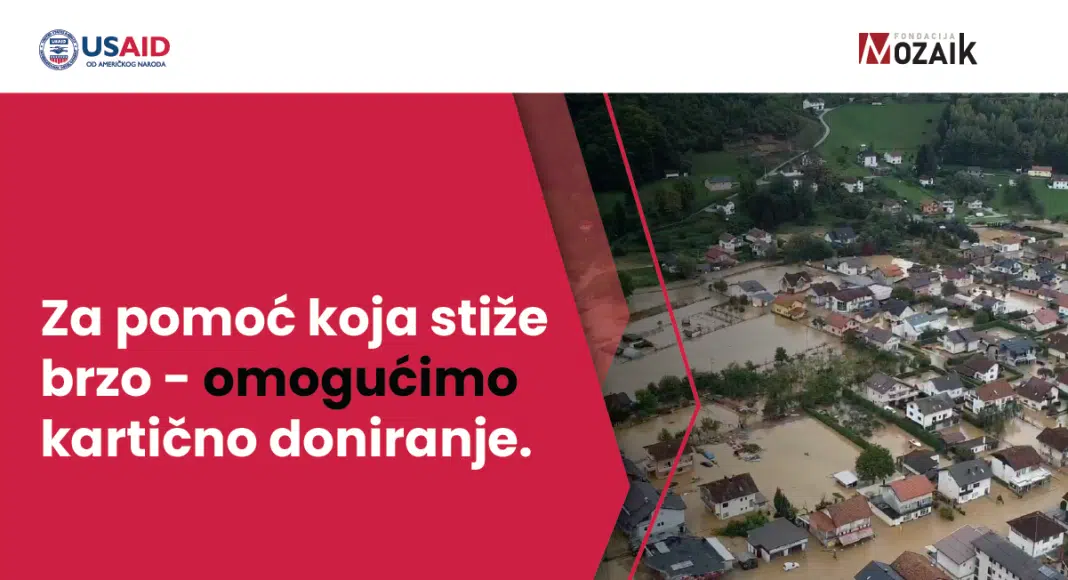 Inicijativa za brzo omogućavanje kartičnog doniranja svim humanitarnim organizacijama u