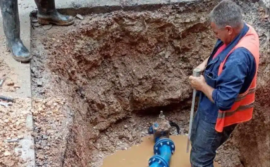 Ponovni prekid u snabdijevanju vodom u ovom dijelu Sarajeva