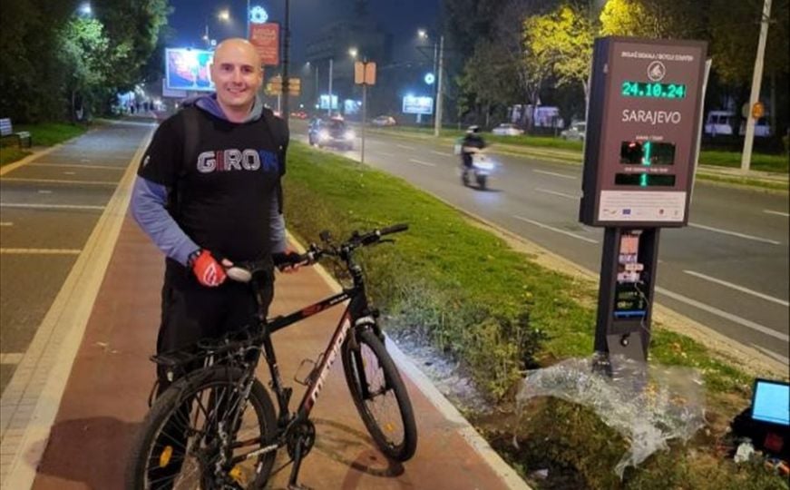 Sarajevo je dobilo svoj prvi brojač za bicikle