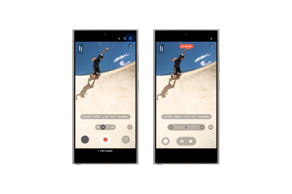 6. Pro video zoom control