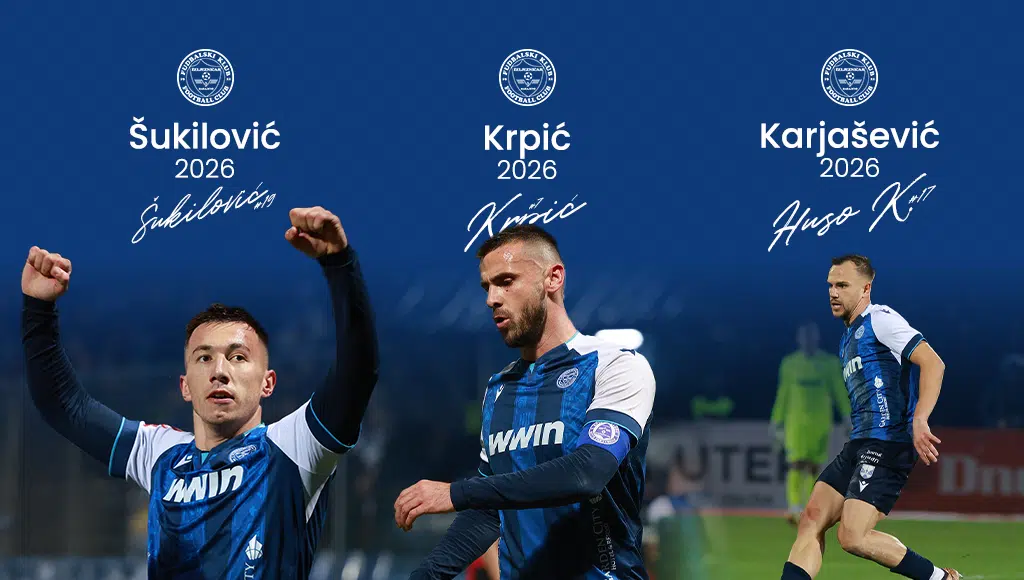 FK Željezničar produžio ugovore sa Krpićem, Karjaševićem i Šukilovićem – FK Željezničar produžio ugovore sa Krpićem, Karjaševićem i Šukilovićem