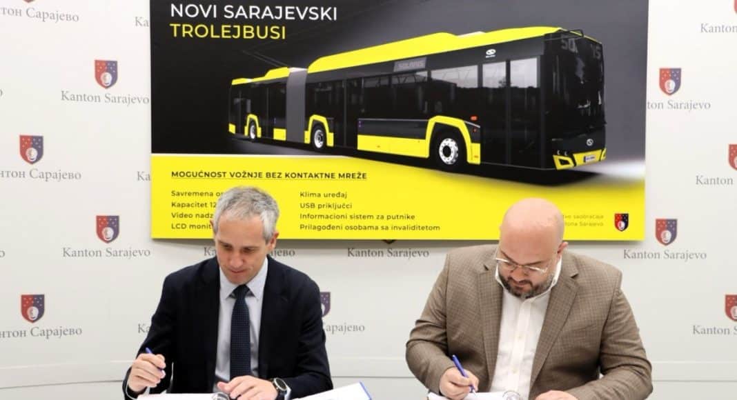 Potpisan ugovor za kupovinu deset novih Solaris trolejbusa