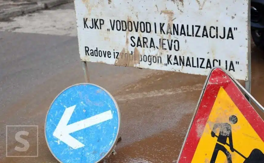 Vanredna popravka kvara: Dvije sarajevske ulice će ostati bez vode