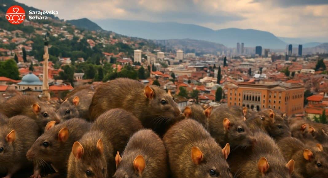 I BBC pisao o najezdi štakora u Sarajevu i leptospirozi,