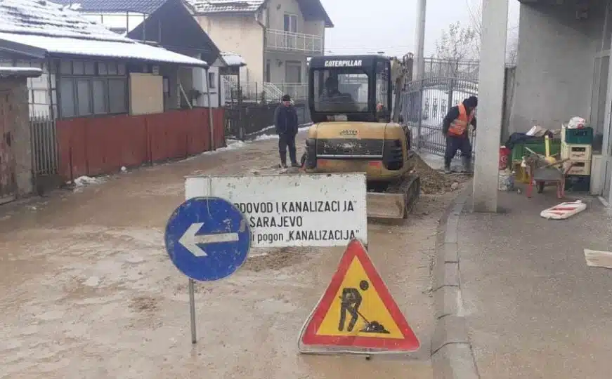 Veliki radovi na vodovodnoj mreži: Više od 20 sarajevskih ulica