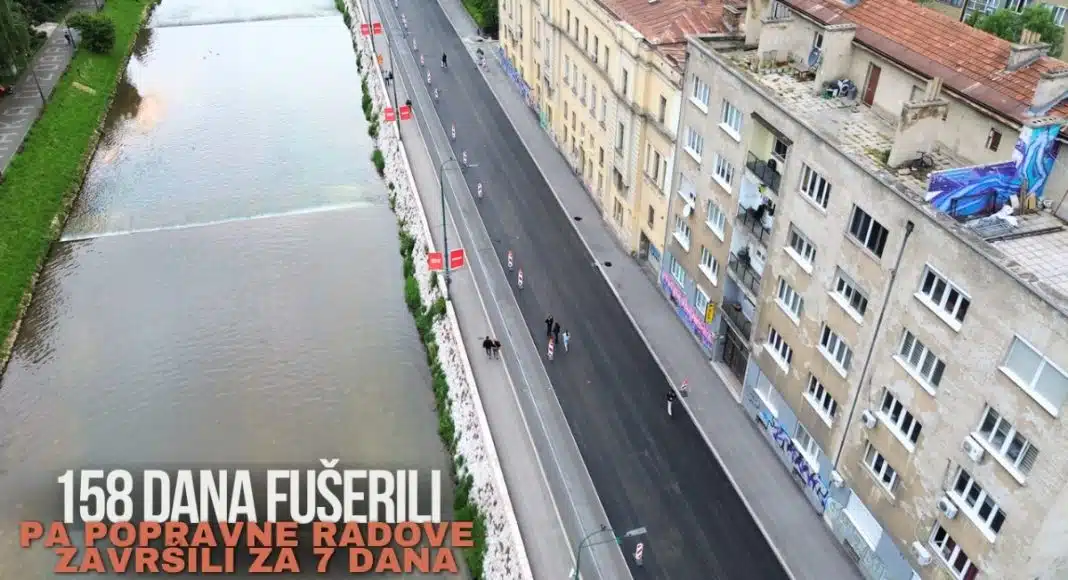 Video/ Fušerili 158 dana, pa popravne radove za sedam dana