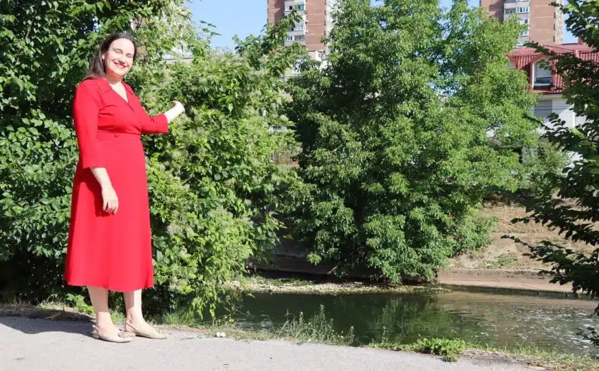 Benjamina Karić objavila fotografiju: Ovdje će biti izgrađen