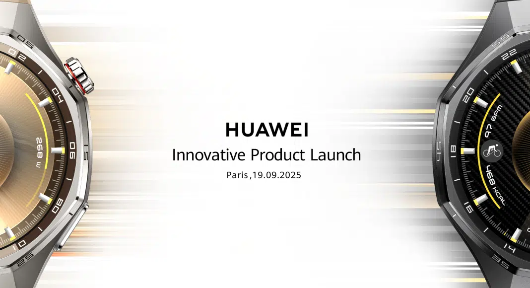 Huawei Watch GT 6 - predstavljanje u Parizu 19.09.2025.