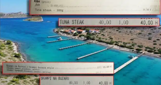 Pogledajte kako varaju na Jadranu: Restoran gostu naplatio daleko više