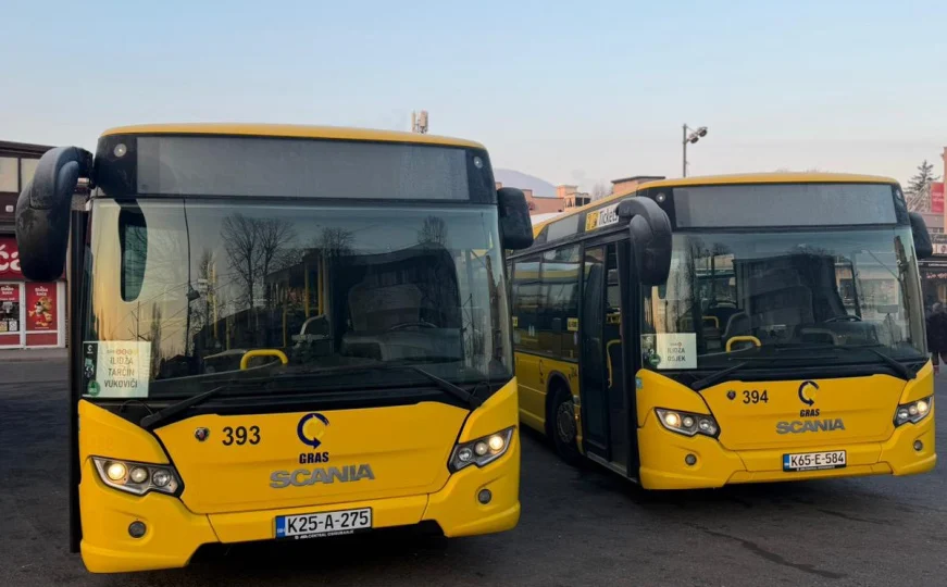 Poboljšanje javnog prijevoza u KS: Dva nova autobusa krenula na