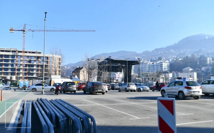 Nakon novogodišnje noći: Parking kod SCC-a od jutros u funkciji
