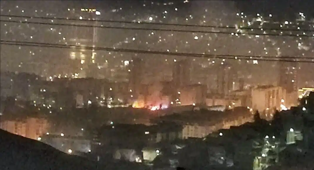 Video/ Izgorjela baraka u sarajevskom naselju Čengić Vila