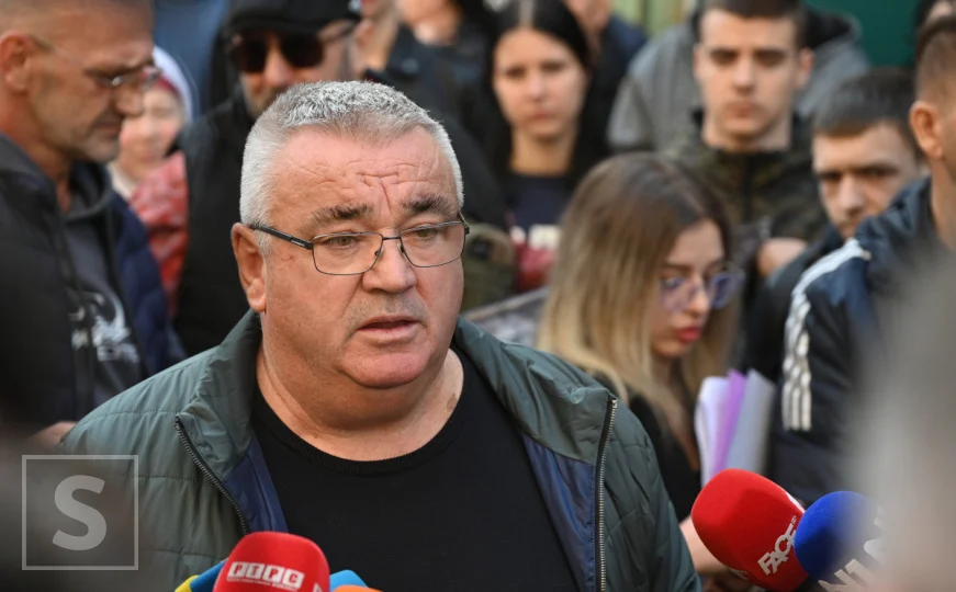 Muriz Memić ispred Tužilaštva Kantona Sarajevo: