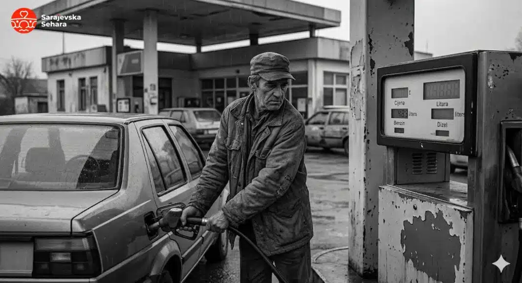 Cijene goriva pred vikend u Sarajevu: Benzin do 3,06 KM,