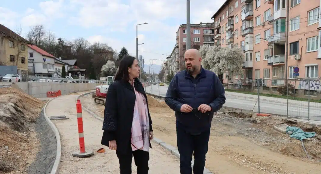 Video-foto/ Zahtjevni radovi na Južnoj longitudinali: Ministar Šteta i načelnica
