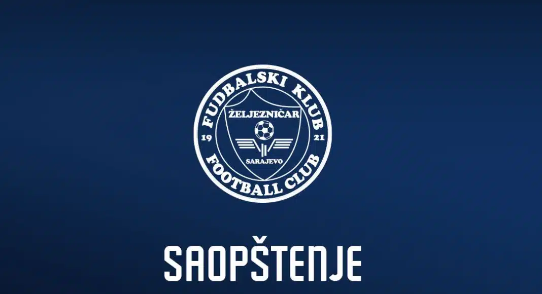 Saopštenje za javnost FK Željezničar – FK Željezničar Saopštenje za javnost FK Željezničar