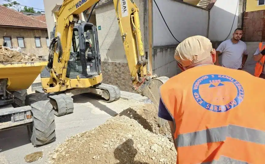 Radovi na vodovodnoj mreži: Ove sarajevske ulice danas mogu ostati