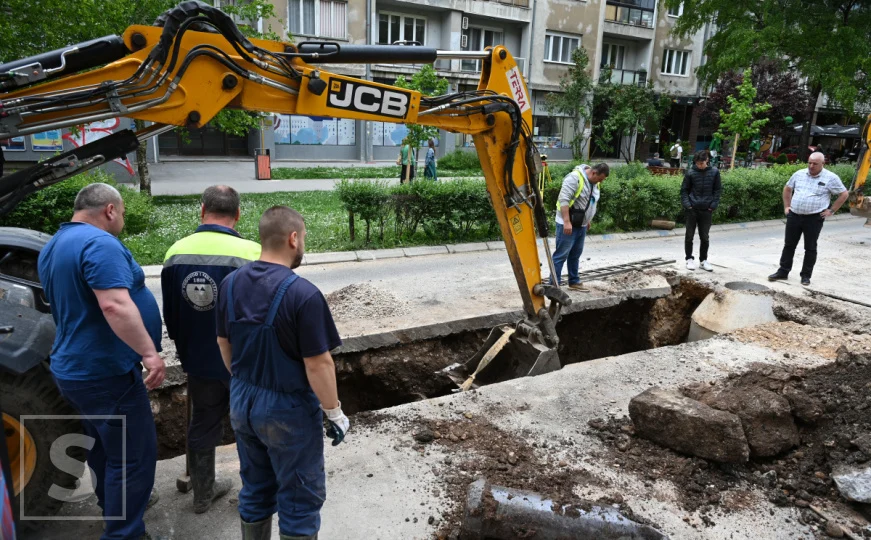 Radnici Vodovoda na terenu: Bez vode više sarajevskih ulica