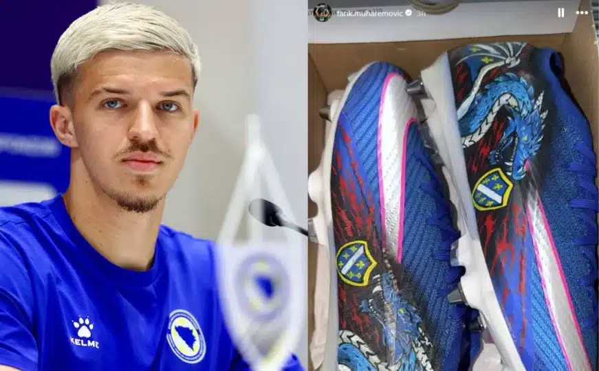 Tarik Muharemović dobio nove čizme s ljiljanima: