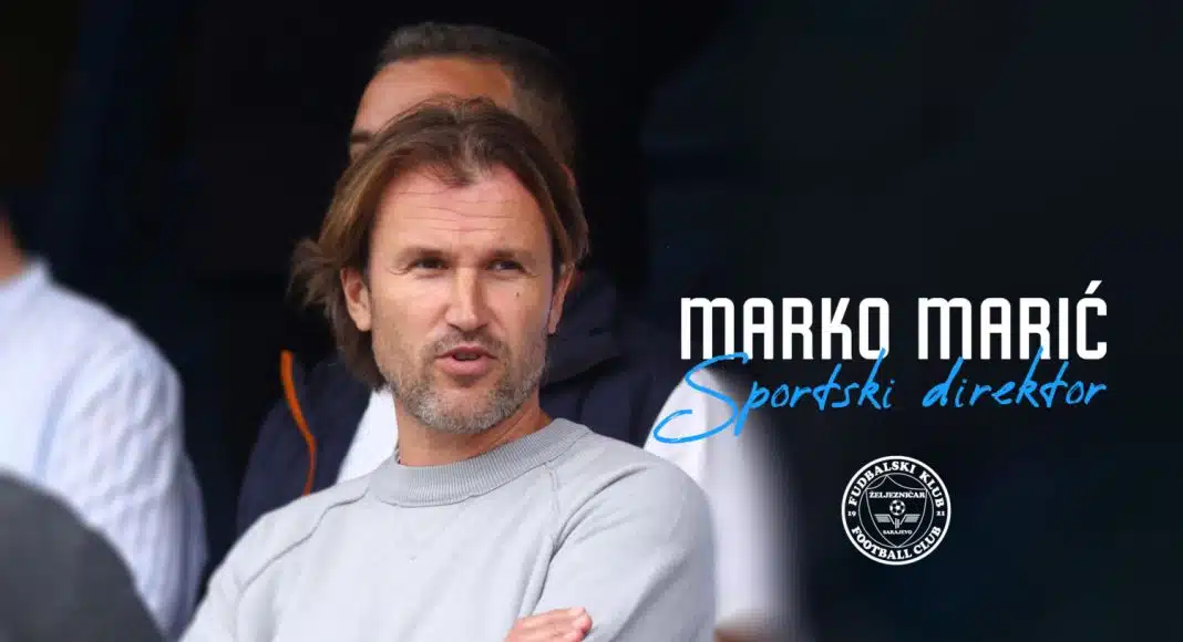 Novo poglavlje Plave budućnosti: Marko Marić novi sportski direktor FK Željezničar