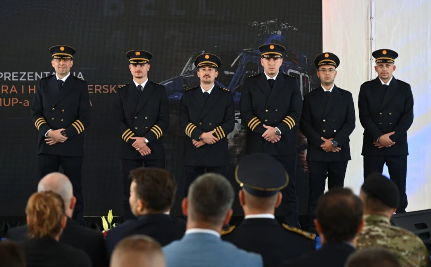 Ovo su piloti koji će upravljati prvim helikopterom MUP-a KS: